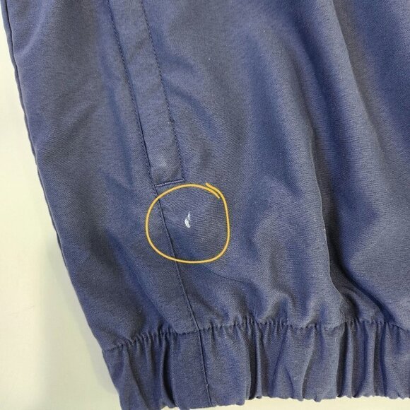 FootJoy Windshirt Mens XL Dark Blue Short Sleeve Golf Pullover FLAW - Picture 10 of 12